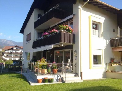 Terrassen-Maisonette Wohnung, SW-Lage mit Bergblick & Sauna in ruhiger Top-Zentrumslage