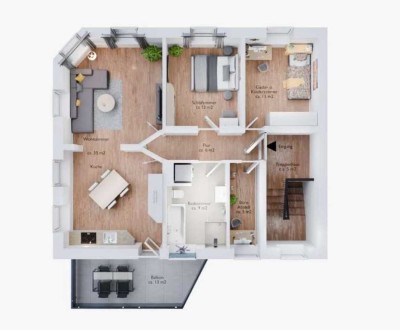 ERSTBEZUG von PRIVAT - 3,5-Zimmer-Whg mit FBH, EBK, Klimaanlage im Altbau-Top Lage Heddernheim