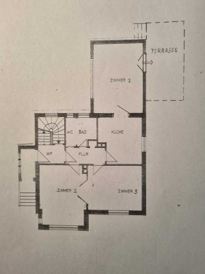 3 Zimmer Wohnung 90 m² + Terrasse - ab sofort - Warmmiete € 2.450,00