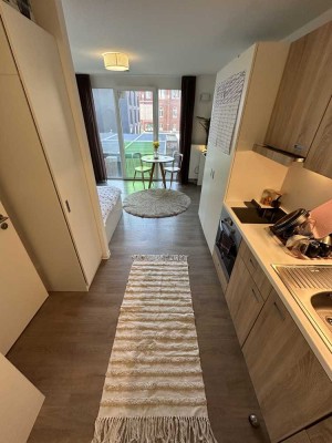 Exklusive 1-Raum-Wohnung mit luxuriöser Innenausstattung in Aachen