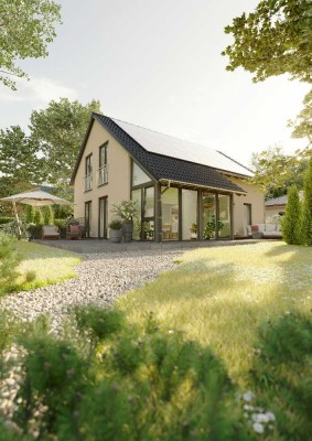 INKLUSIVE Wintergarten & Carport: Energiesparend, bezahlbar & gemütlich. Massivhaus in Meißner