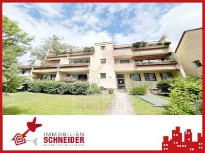 IMMOBILIEN SCHNEIDER - wunderschöne 3 Zimmer Wohnung mit zwei Dachterrassen, EBK und Parkettboden
