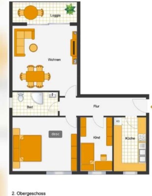 3 Zimmer Wohnung