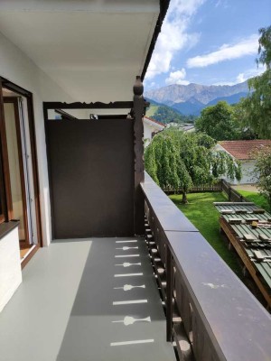 Freundliche 2,5-Zimmer-Wohnung mit Balkon ohne Einbauküche in Garmisch-Partenkirchen