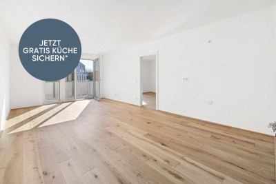 PROVISIONSFREI! Helle 2-Zimmer-Wohnung mit Schrankraum, Balkon, Bad mit Fenster