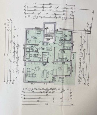 Stilvolle 4-Raum-Wohnung mit gehobener Innenausstattung mit Balkon in Gründau