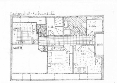 3Zi DG-Wohnung mit Einbauküche in Ingelfingen-Criesbach