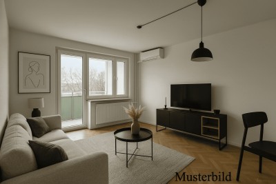 Familienwohnung mit 3 Zimmer + Küche und Balkon ++Videorundgang++