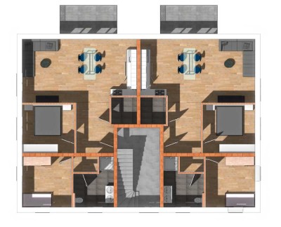 Projektierter Neubau eines Mehrfamilienhauses in Rülzheim – Modernes Wohnen in zentraler Lage