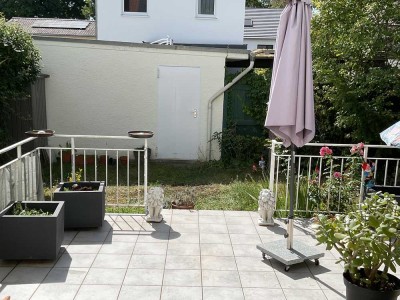 * Attraktive Gartenwohnung mit großer Terrasse *