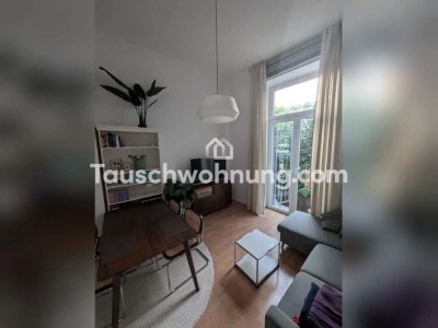 Tauschwohnung: Altbau Nordend Wohnung, 3 Zimmer mit großer Terrasse
