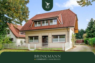 Schiffdorf - Modernisiertes Einfamilienhaus mit zusätzlichem Bauland