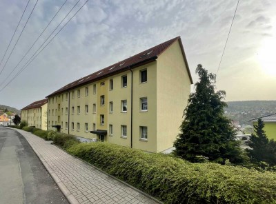 3-Raum Wohnung mit Balkon, Einbauküche und traumhaftem Blick