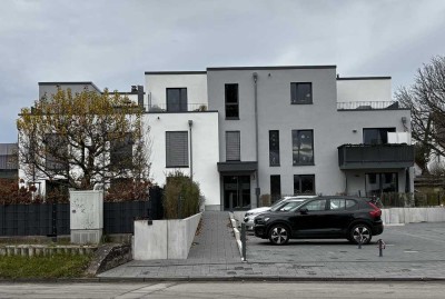 Freundliche Penthouse-Wohnung mit Blick ins Grüne