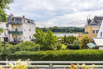 Rheinblick! 4-Zimmer-Maisonette mit 2 Balkonen