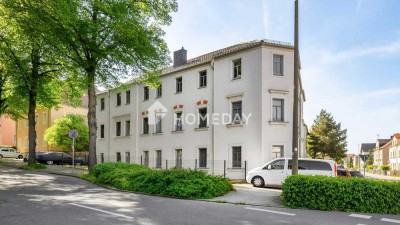 Stilvoll wohnen mit solider Perspektive - 4-Zimmer-Wohnung mit Terrasse in gepflegtem Altbau