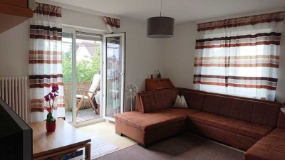 In Singen (Hohentwiel): Gepflegte Wohnung mit drei Zimmern und Balkon