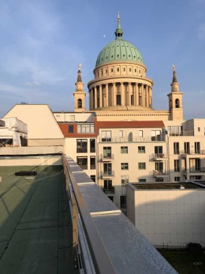 DG-Wohnung am Alten Markt mit spektakulärer Aufdachterrasse