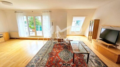 Exklusive, teilmöblierte Dachterrassenwohnung im Zentrum von Baden - Ruhelage - inkl. Tiefgarage