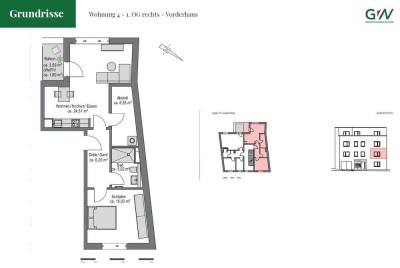 Neubau-Erstbezug (!) Etagen-Whg. in urbaner Lage von Hamburg-Lurup