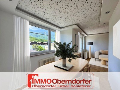 Moderne Drei-Zimmer-Wohnung mit Loggia und Bergblick | JAINZEN