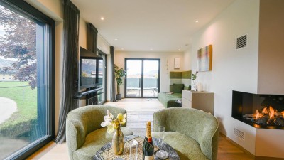 Luxus-Garten-Maisonette &amp; Wellnessbereich mit Pool