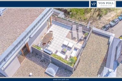 Himmel über Berlin: Luxus-Penthouse mit Dachgarten und TG-Stellplatz