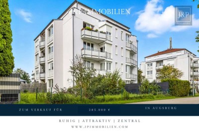 Attraktive 2-Zimmer-Wohnung mit Balkon & TG-Stellplatz in Augsburg-Haunstetten!