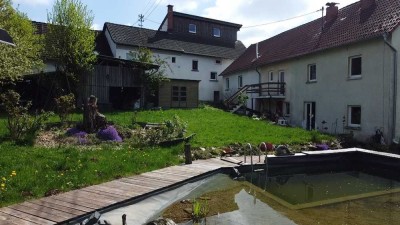 Natur, Platz und Perspektive gepaart mit Altbaucharme & Saunahaus, Pool, Garten und Ausbaupotential