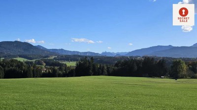 Repräsentativer Landsitz mit 900qm Wfl. - Panoramablick auf die Alpen, Naturpool - Chiemgau