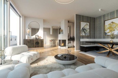 FIRST CLASS Living: 4-Zimmer-Penthouse ++ XXL-Dachterrasse ++ TOP-Ausstattung ++ Klimaanlage