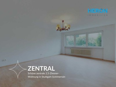 ZENTRAL - Schöne zentrale 2,5-Zimmer-Wohnung in Stuttgart-Sommerrain