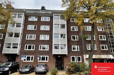 Maisonettewohnung mit Kamin, zwei Balkonen und privatem Wellnessbereich im Dachgeschoss