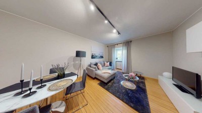 Voll möblierte 3ZKB Wohnung am Saarbrücker-Rotenbühl.