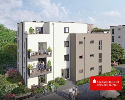 Energieeffiziente und klimafreundliche Penthouse-Wohnung in Sennestadt