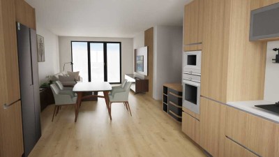 Neubau-Erstbezug – Hochwertige 3-Zi.-Whg. in begehrter Innenstadtlage