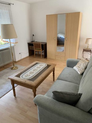 Schönes, vollmöbliertes Ein-Zimmer-Appartement in Bad Brückenau