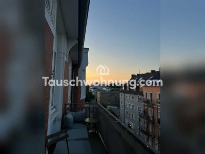 Tauschwohnung: Altbau an der Alster mit großem Balkon