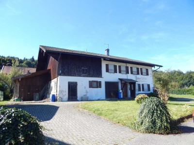 Bauernhaus – teilsaniert, als Ein- oder Zweifamilienhaus nutzbar, in ruhiger Lage in Oberteisendorf