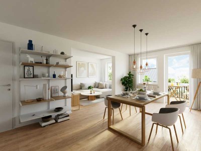 Aufwendig sanierte Etagenwohnung mit über 102 m² in beliebter Lage