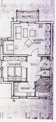 Sonnige 53 m² Wohnung im Zentrum Bad Staffelstein