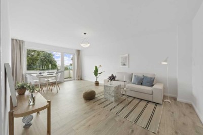 Schöne 2-Zimmer Wohnung mit Balkon in optimaler Lage