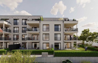 Exklusive 4-Zimmer-Neubauwohnung mit großem Garten im Sondereigentum