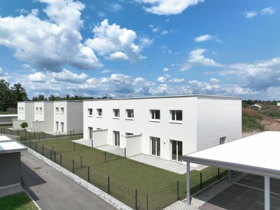 Neubau: Doppel/Reihenhausanlage mit PV-Anlage in Kronstorf, Thaling