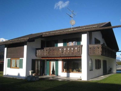 Großzügige 2-Zimmer-Wohnung mit Terrasse und Garten in Garmisch-Partenkirchen