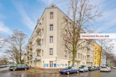 IMMOBERLIN.DE - Tolle Altbauwohnung in Trendlage