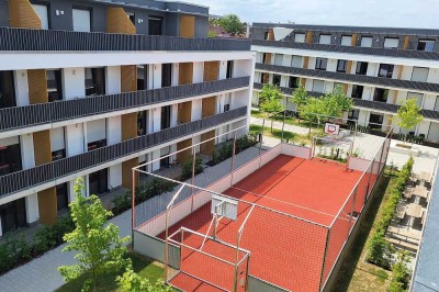 i Live Heilbronn: Penthouse mit privatem Schlafzimmer & Terrasse