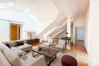 Charmante Dachgeschosswohnung mit Terrasse in Ruhelage – 19. Bezirk