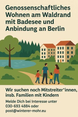 Genossenschaftliches Wohnen - Familien gesucht!