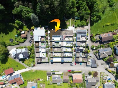 84 Stufen bis zum Glück! Ideales Terrassenhaus ganz oben.